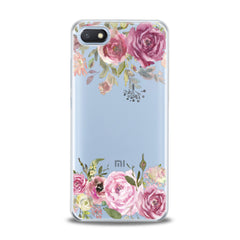 Lex Altern TPU Silicone Xiaomi Redmi Mi Case Watercolor Pink Roses