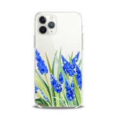 Lex Altern TPU Silicone iPhone Case Blue Lupines Bloom