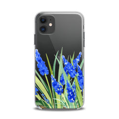 Lex Altern TPU Silicone iPhone Case Blue Lupines Bloom