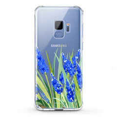 Lex Altern TPU Silicone Samsung Galaxy Case Blue Lupines Bloom
