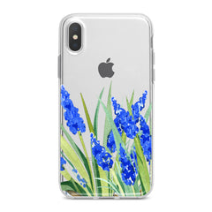 Lex Altern TPU Silicone Phone Case Blue Lupines Bloom