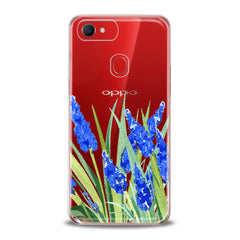 Lex Altern TPU Silicone Oppo Case Blue Lupines Bloom