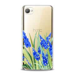 Lex Altern TPU Silicone HTC Case Blue Lupines Bloom