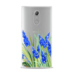 Lex Altern TPU Silicone Sony Xperia Case Blue Lupines Bloom