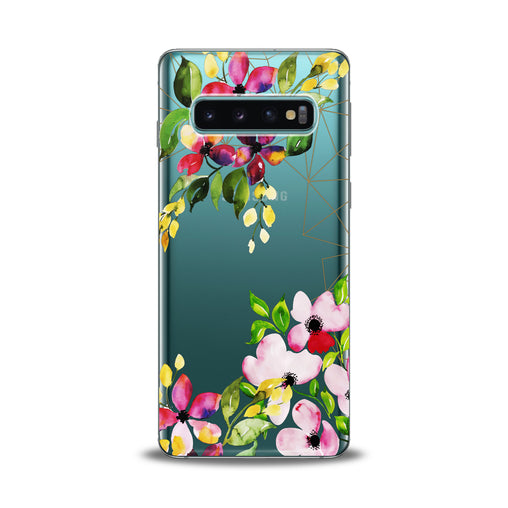 Lex Altern Spring Flowers Print Samsung Galaxy Case