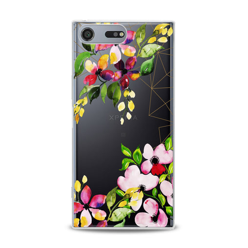 Lex Altern Spring Flowers Print Sony Xperia Case
