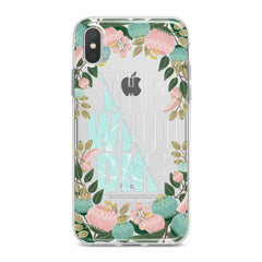 Lex Altern TPU Silicone Phone Case Floral Quote