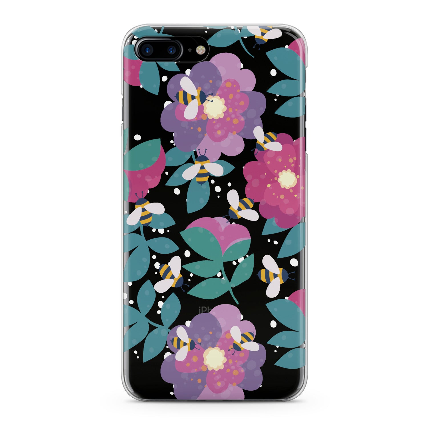 Lex Altern Floral Bee Phone Case for your iPhone & Android phone.