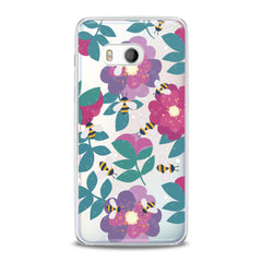 Lex Altern TPU Silicone HTC Case Floral Bee
