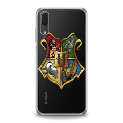 Lex Altern TPU Silicone Huawei Honor Case Hogwarts Symbol