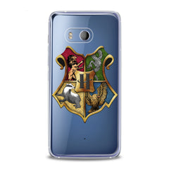 Lex Altern TPU Silicone HTC Case Hogwarts Symbol