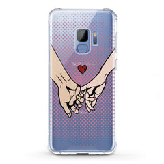 Lex Altern TPU Silicone Samsung Galaxy Case Couple Hands