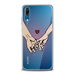 Lex Altern TPU Silicone Huawei Honor Case Couple Hands