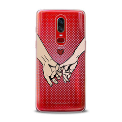 Lex Altern TPU Silicone OnePlus Case Couple Hands
