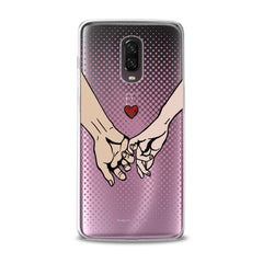 Lex Altern TPU Silicone OnePlus Case Couple Hands