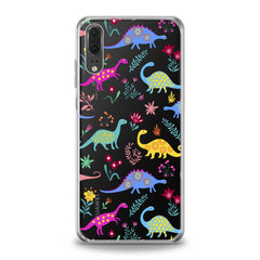 Lex Altern Colored Dinosaurs Huawei Honor Case