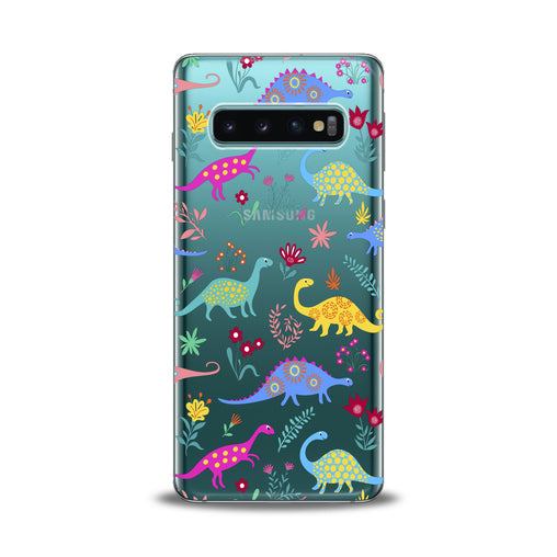 Lex Altern Colored Dinosaurs Samsung Galaxy Case