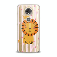 Lex Altern TPU Silicone Motorola Case Cute Lion