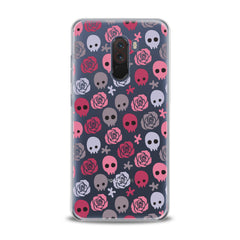 Lex Altern TPU Silicone Xiaomi Redmi Mi Case Floral Skulls