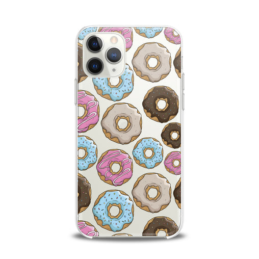 Lex Altern TPU Silicone iPhone Case Doughnuts Pattern