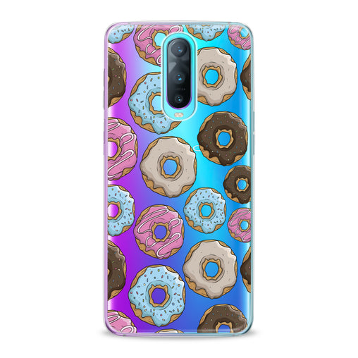 Lex Altern Doughnuts Pattern Oppo Case