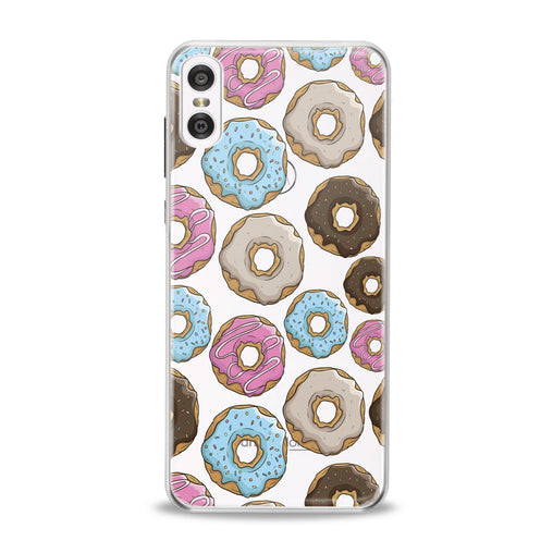 Lex Altern Doughnuts Pattern Motorola Case