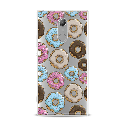 Lex Altern Doughnuts Pattern Sony Xperia Case