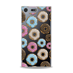 Lex Altern TPU Silicone Sony Xperia Case Doughnuts Pattern