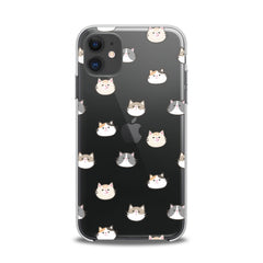 Lex Altern TPU Silicone iPhone Case Cat Faces