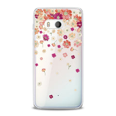 Lex Altern TPU Silicone HTC Case Falling Flowers