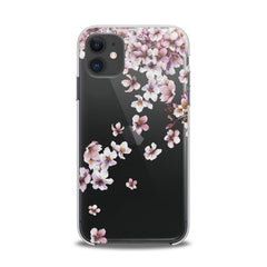 Lex Altern TPU Silicone iPhone Case White Blossom