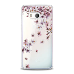 Lex Altern TPU Silicone HTC Case White Blossom