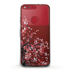 Lex Altern TPU Silicone Phone Case Red Flowers