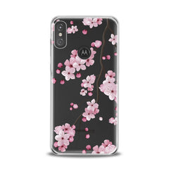Lex Altern TPU Silicone Motorola Case Pink Blossom