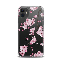 Lex Altern TPU Silicone iPhone Case Pink Blossom
