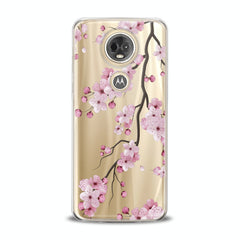 Lex Altern TPU Silicone Motorola Case Pink Blossom