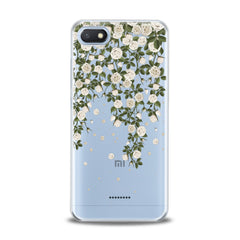 Lex Altern TPU Silicone Xiaomi Redmi Mi Case White Flowers