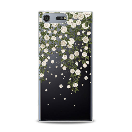 Lex Altern White Flowers Sony Xperia Case