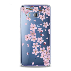 Lex Altern Pink Floral Print HTC Case