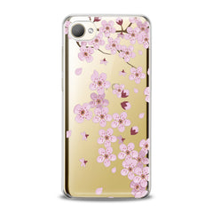 Lex Altern TPU Silicone HTC Case Pink Floral Print