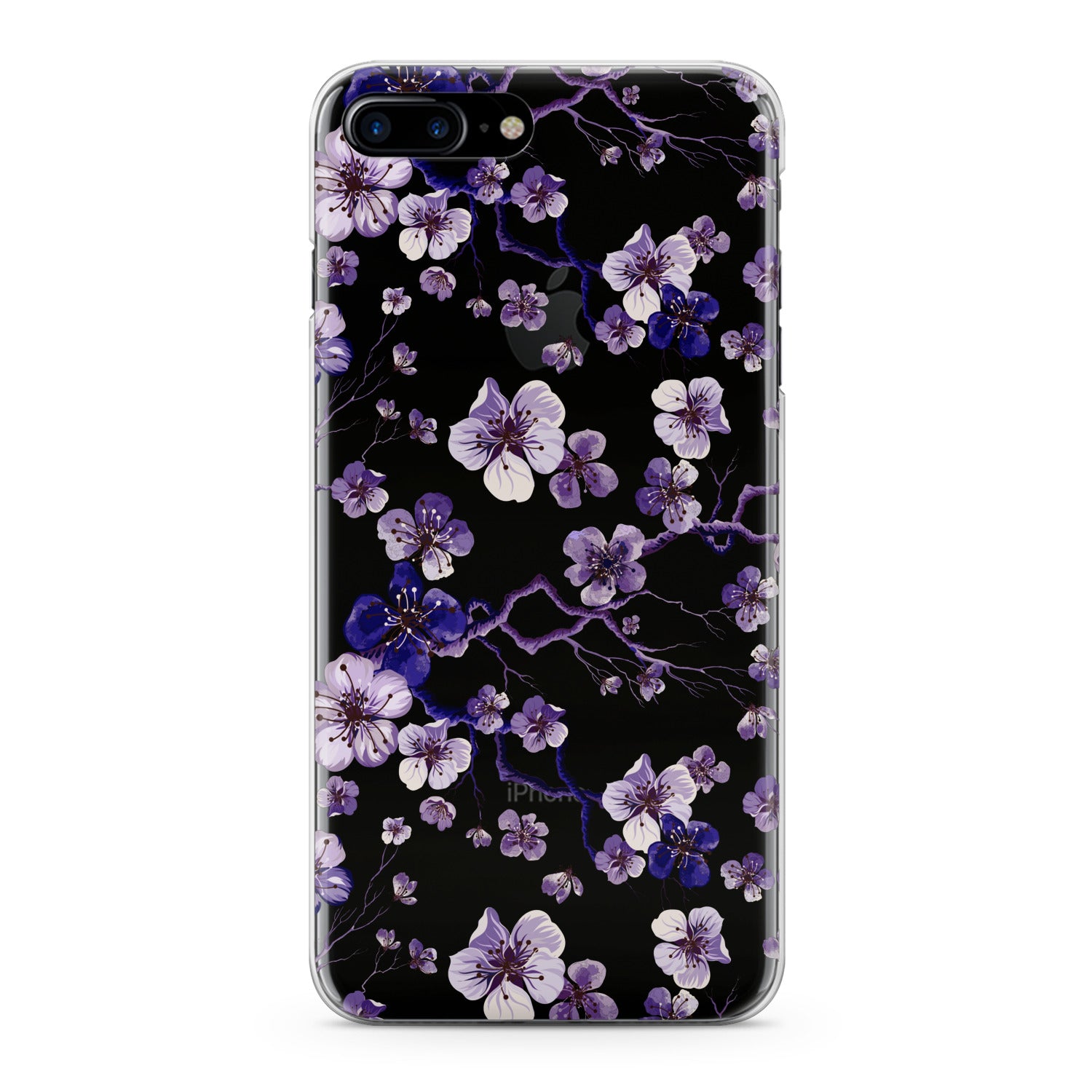 Lex Altern Blue Flowers Phone Case for your iPhone & Android phone.