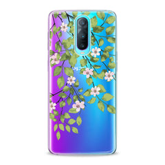 Lex Altern TPU Silicone Oppo Case Green Floral Branches