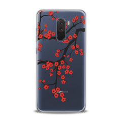 Lex Altern TPU Silicone Xiaomi Redmi Mi Case Orange Flowers