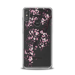 Lex Altern TPU Silicone Motorola Case Sakura Bloom