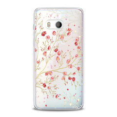 Lex Altern TPU Silicone HTC Case Watercolor Flowers