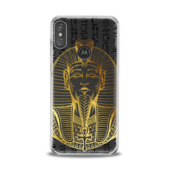 Lex Altern TPU Silicone Motorola Case Tutankhamun Art