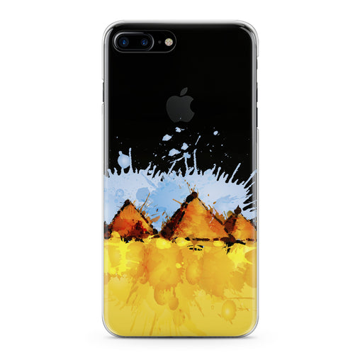 Lex Altern Watercolor Pyramids Phone Case for your iPhone & Android phone.