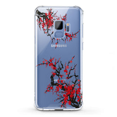 Lex Altern TPU Silicone Samsung Galaxy Case Red Blossom Tree