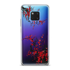 Lex Altern TPU Silicone Huawei Honor Case Red Blossom Tree