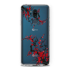 Lex Altern TPU Silicone LG Case Red Blossom Tree